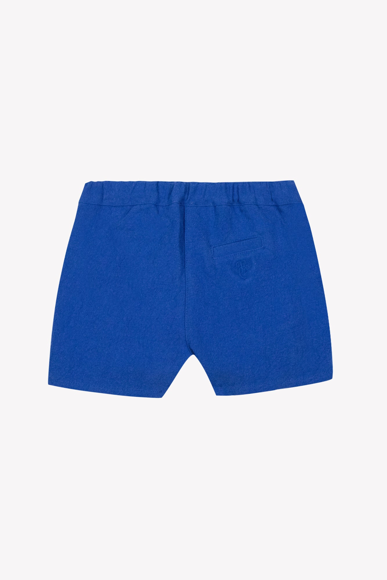 Short - Bleu coton lin