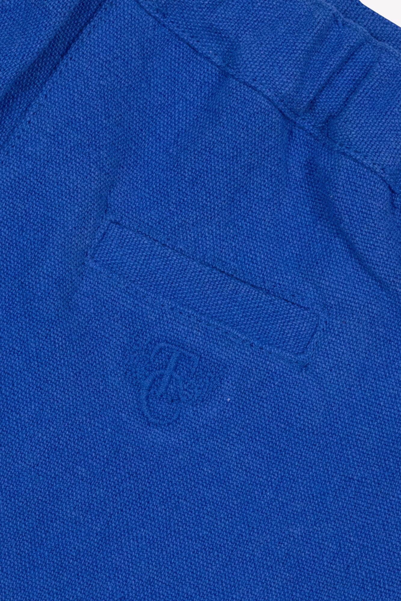 Short - Bleu coton lin