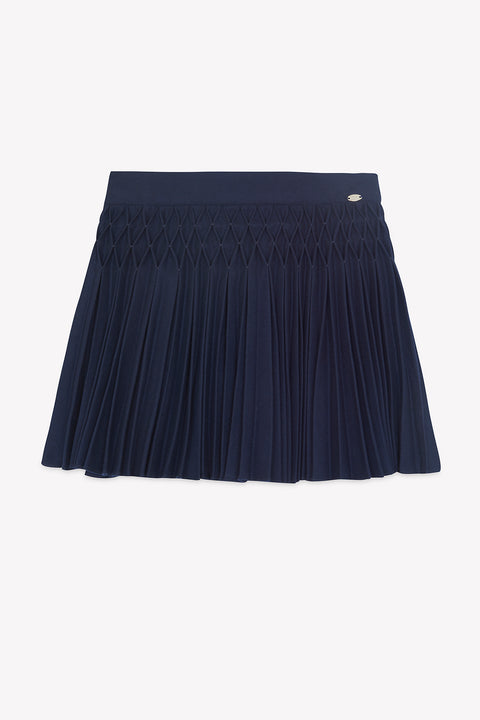 Jupe - Marine plits plats - Image principale