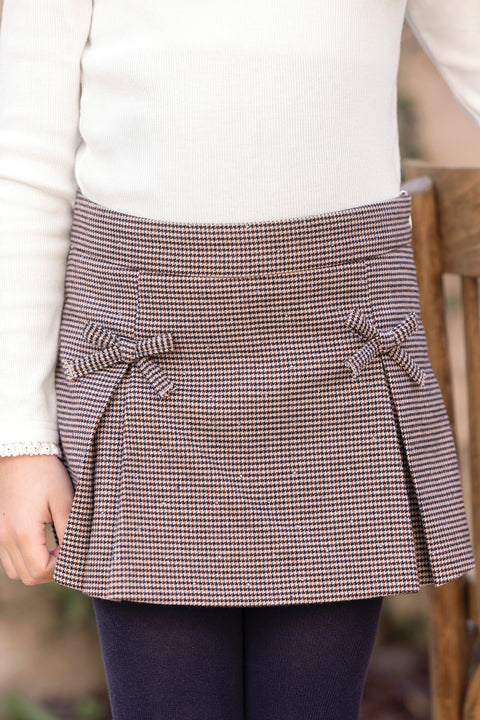 Skirt-Short - Pattern Puppytooth - Image principale