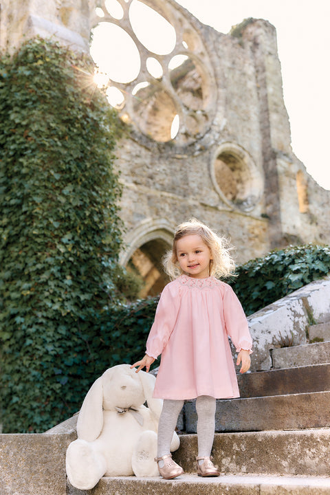 Robe - Rosée coton smock fleurs - Image principale
