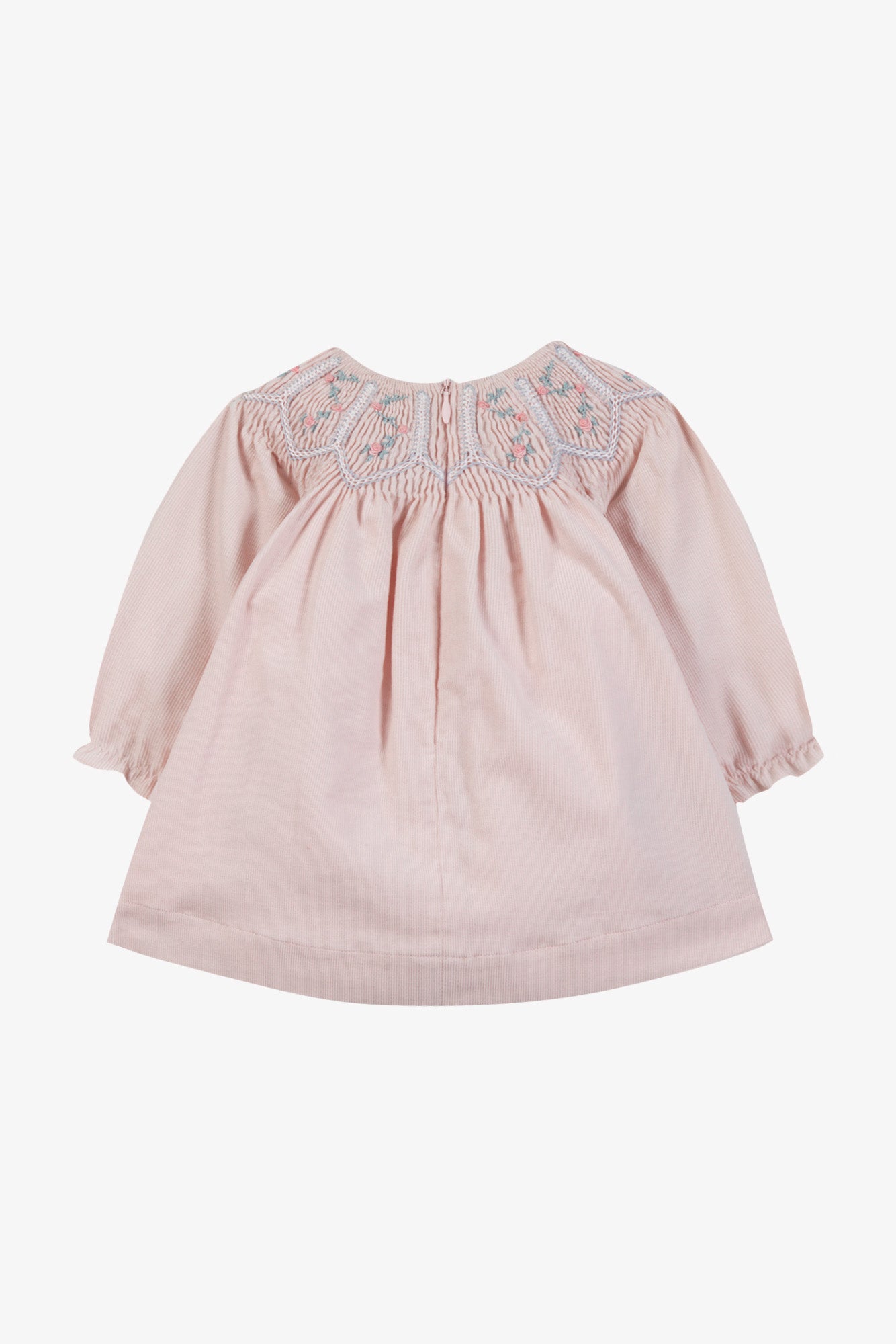 Vestido - Flores tipo bata de algodón Rocío