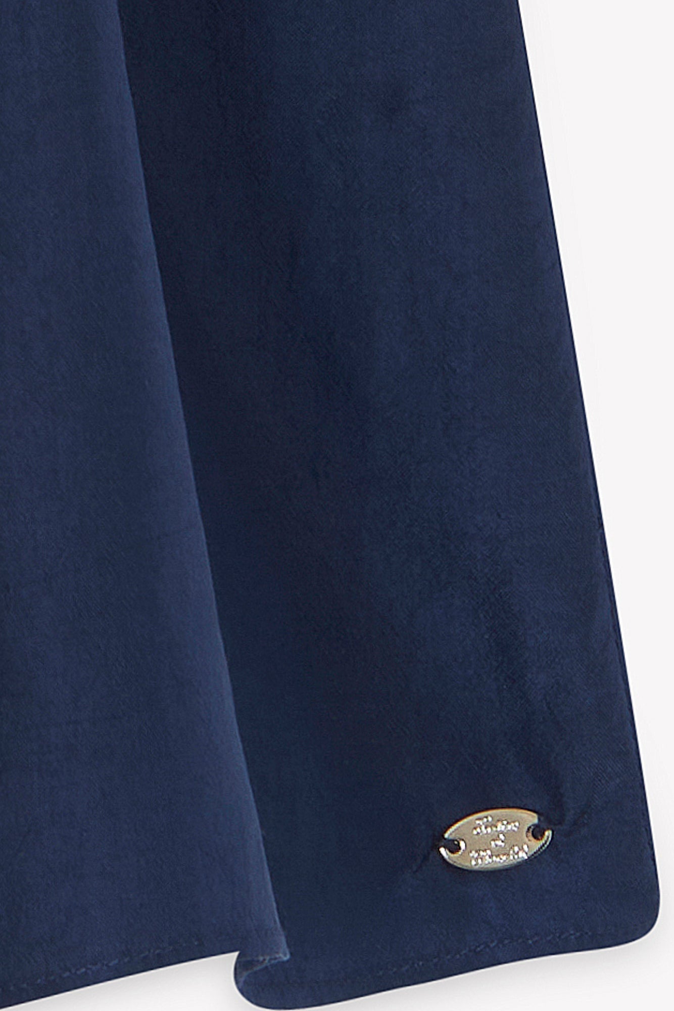 Dress - Navy silk beads
