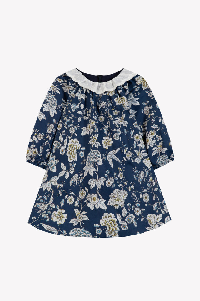 Robe - Marine coton imprimé Liberty - Image principale