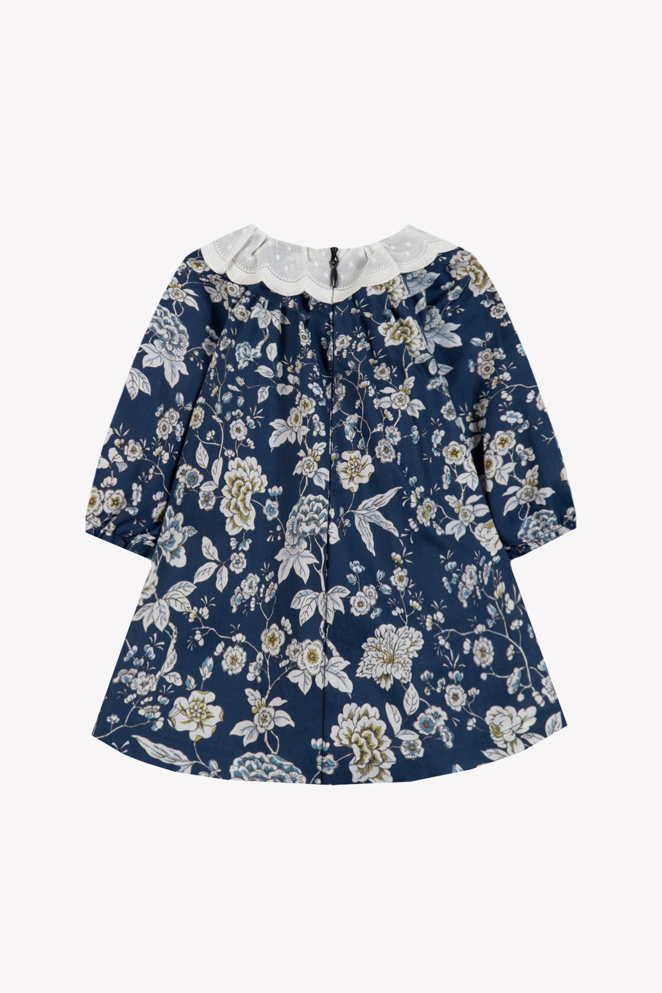 Robe - Marine coton imprimé Liberty