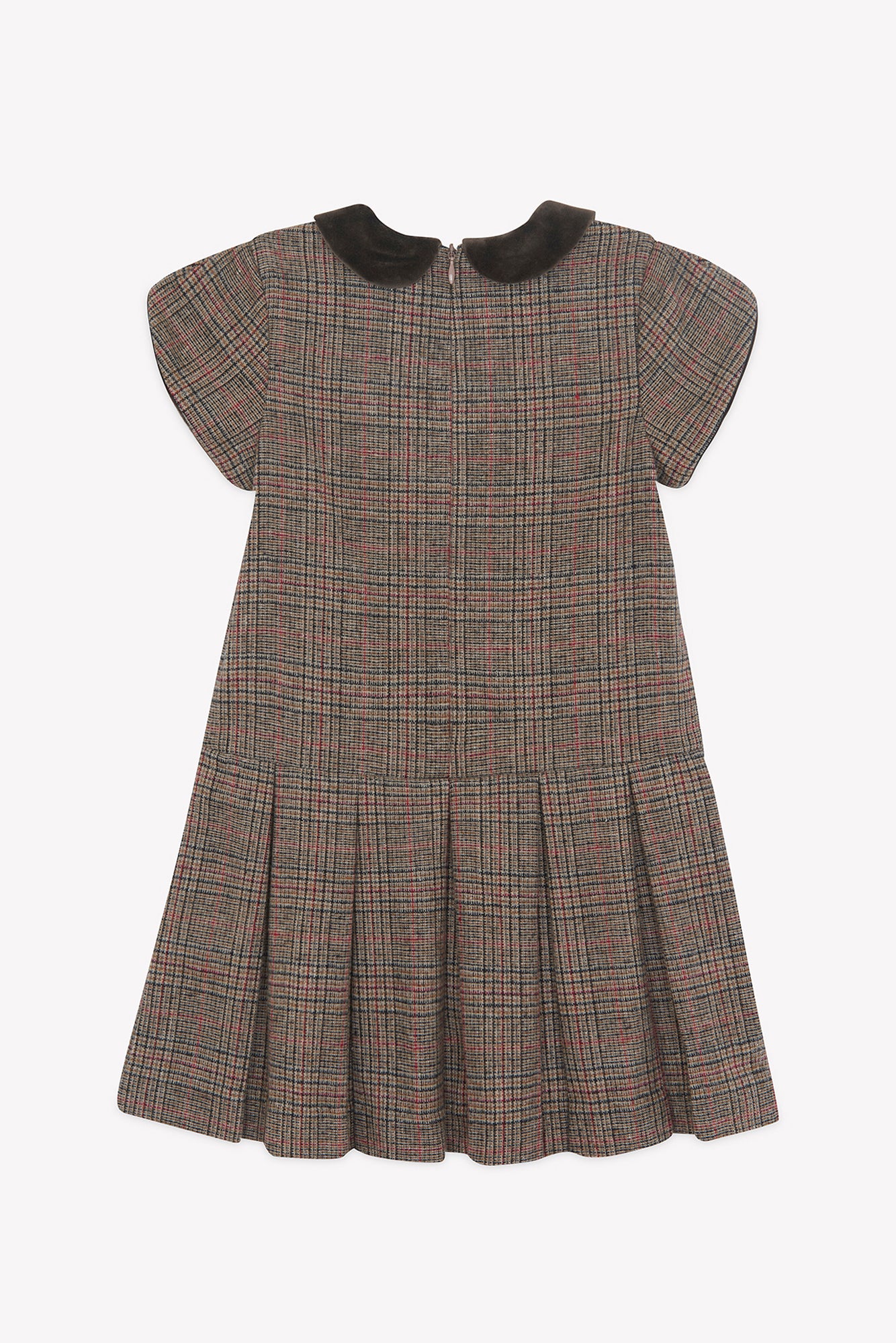 Dress - Brown Velvet stars