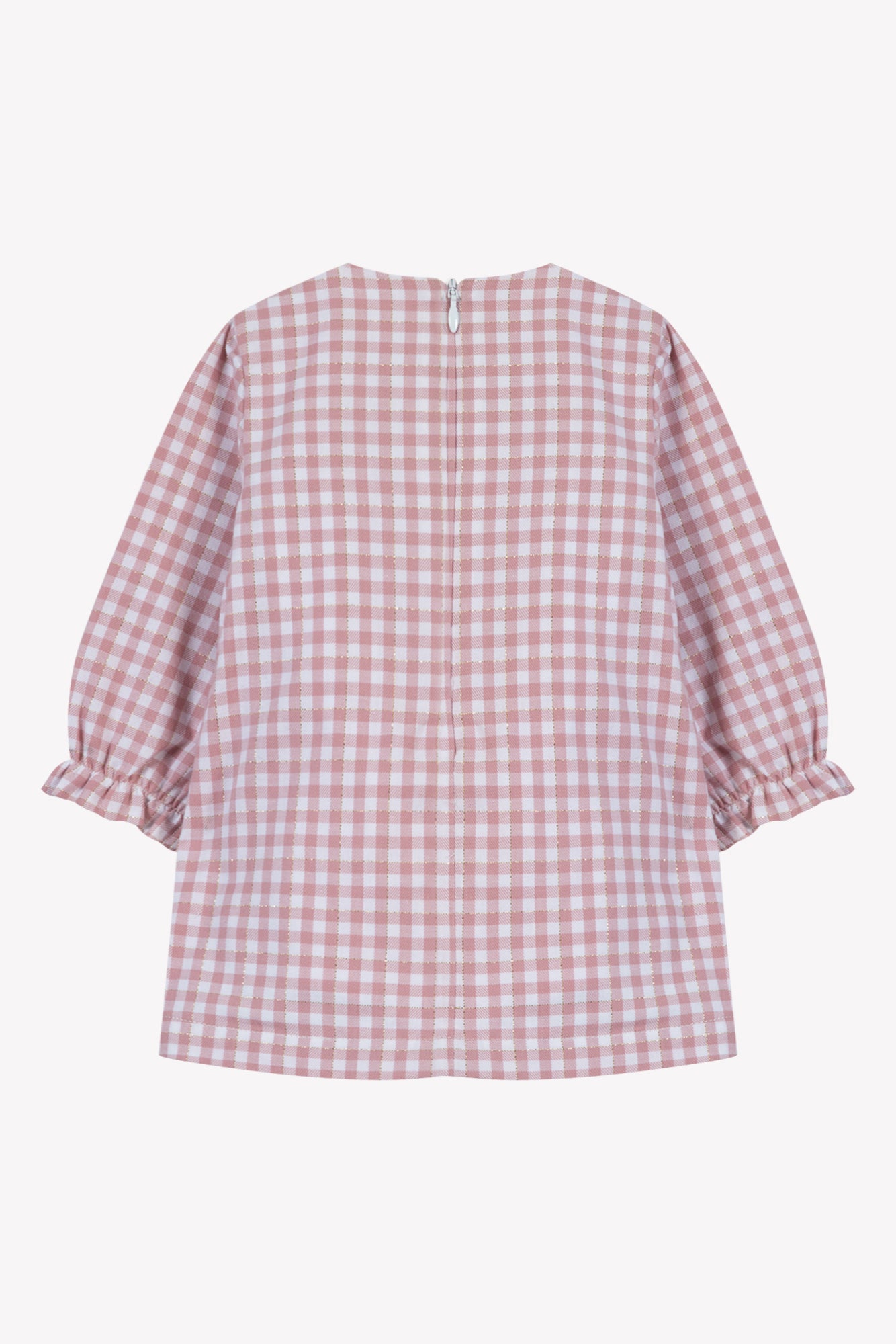 Vestido - Rubor de algodón Smocks patrón Vichy