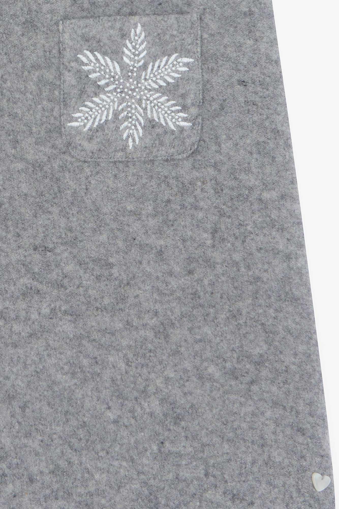 Dress - Grey heather Wool flakes