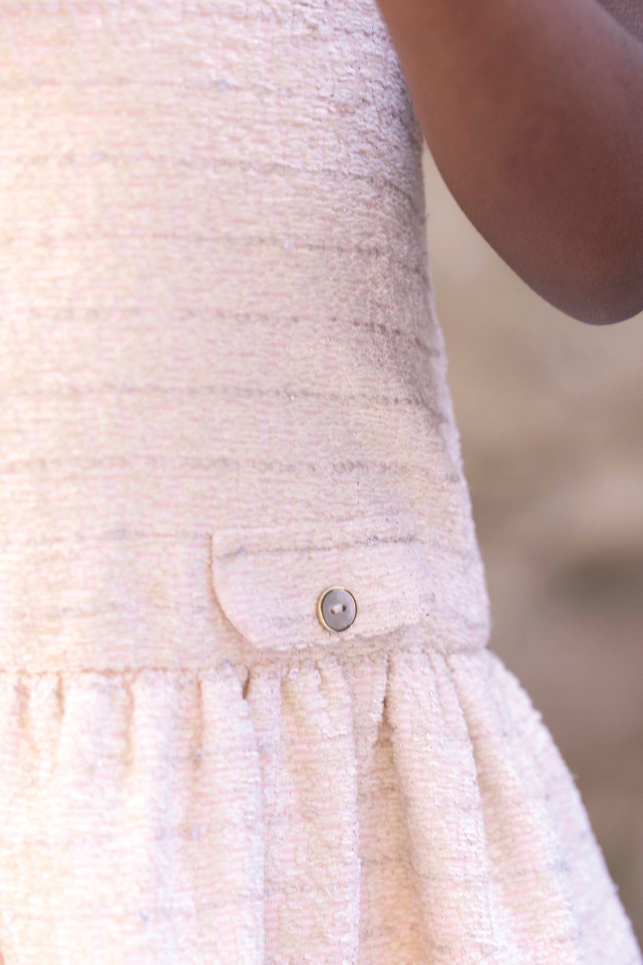 Kleid - Rose Rundhals Tweed