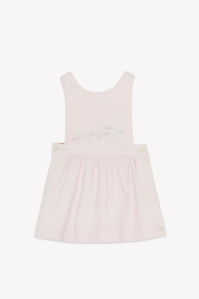 Robe - Rosée broderies fleurs - Image principale