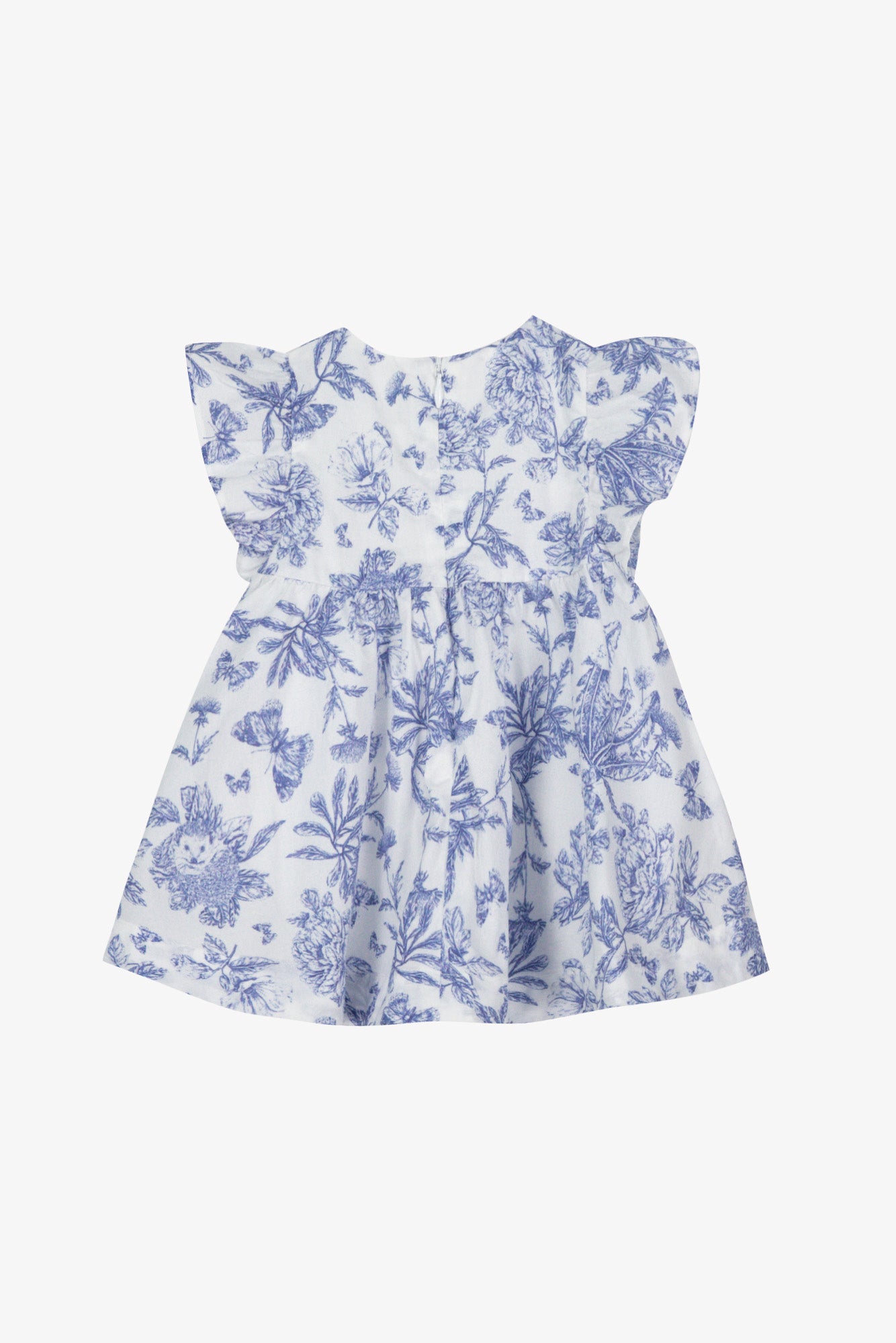 Kleid - Blau inspirierende bedruckte Baumwolle toile de jouy