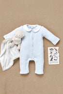 Combinaison longue -  Ciel coton col Claudine