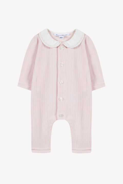 Jumpsuit long - Cotton dew Peter pan collar - Image principale