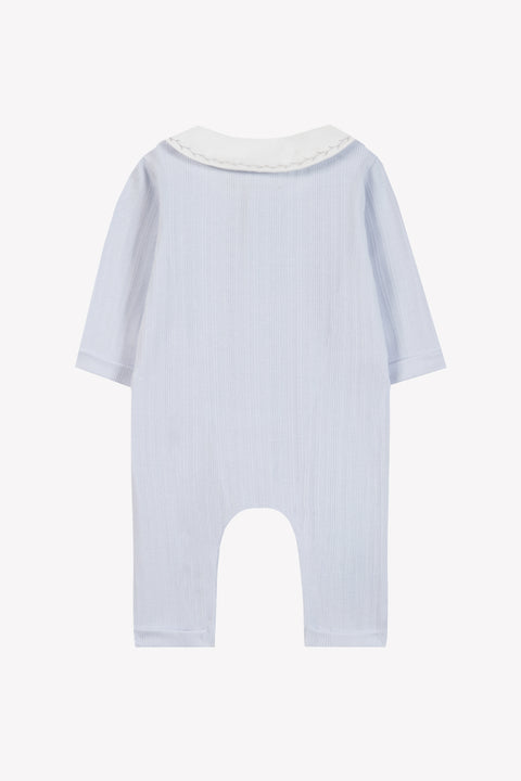 Combinaison longue -  Ciel coton col Claudine - Image principale