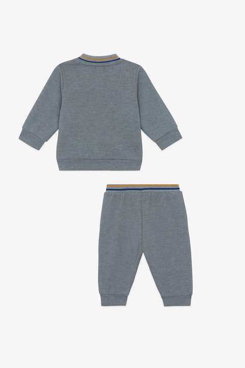 Conjunto Jogging - Gris brezo - Image principale