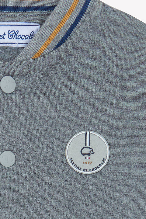 Conjunto Jogging - Gris brezo - Image principale