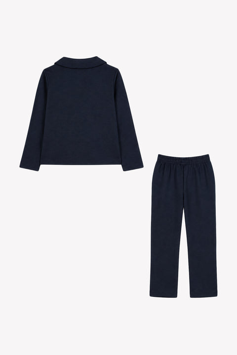 Ensemble de jogging - Marine col claudine - Image principale