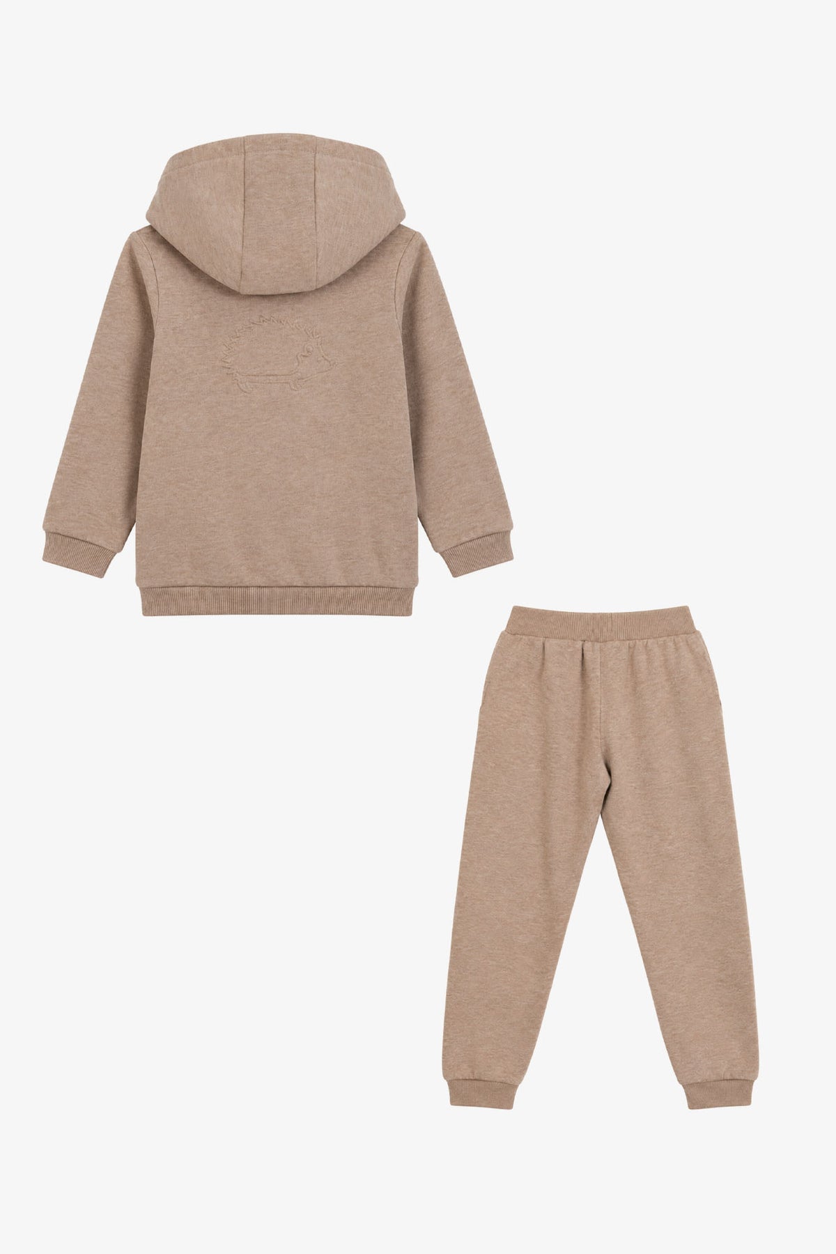 Jogging set - Mokkakatoen met kap