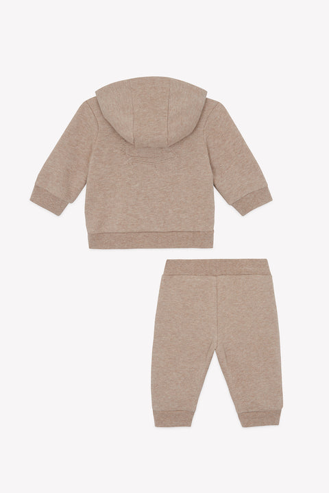 Conjunto Jogging - Algodón moca Capucha - Image principale