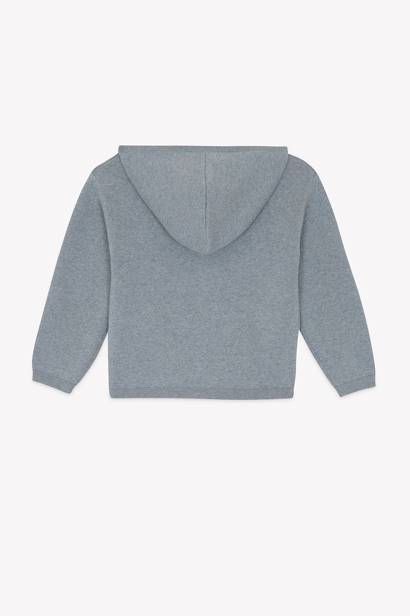 Ensemble de jogging - Gris moyen coton laine capuche