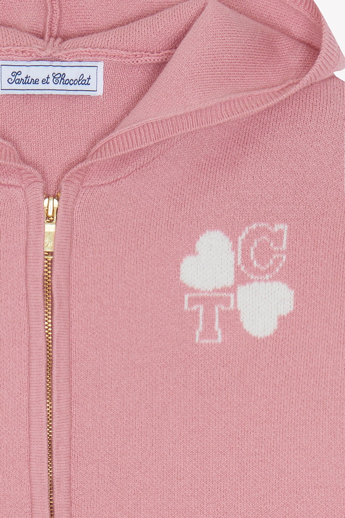Ensemble de jogging - Blush coton laine capuche