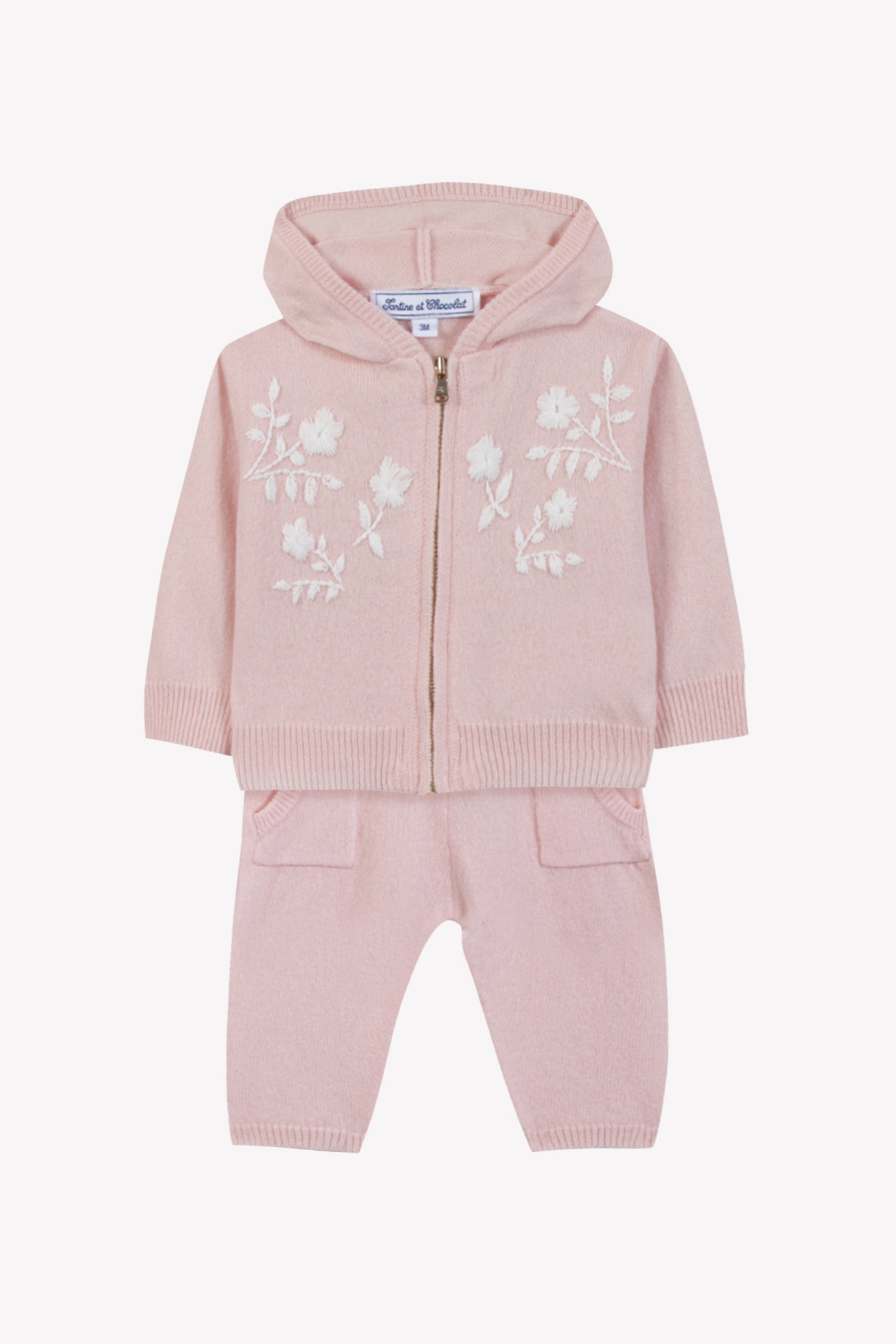 Outfit Jogging suit  - Dew Wool Cashmere Embrodery