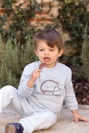 Ensemble Jogging - Bleu Horizon coton Léon le Hérisson
