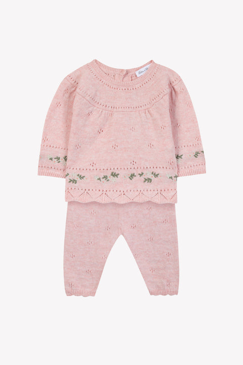 Outfit Long - Cotton dew Round neck Embrodery - Image principale