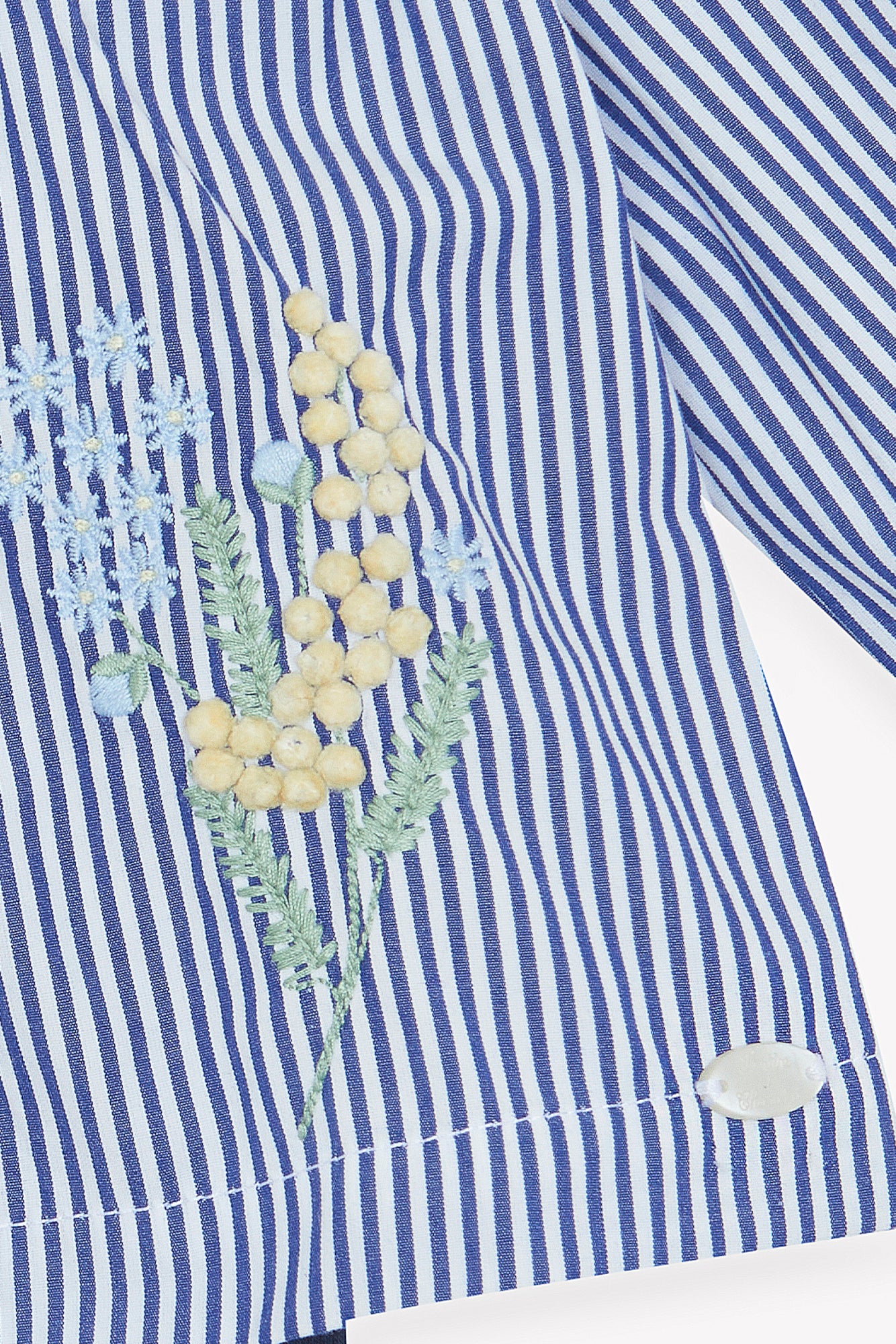 Ensemble long - Nuage coton manches volantées