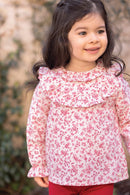 Outfit Long - Cotton cherry Print flowery