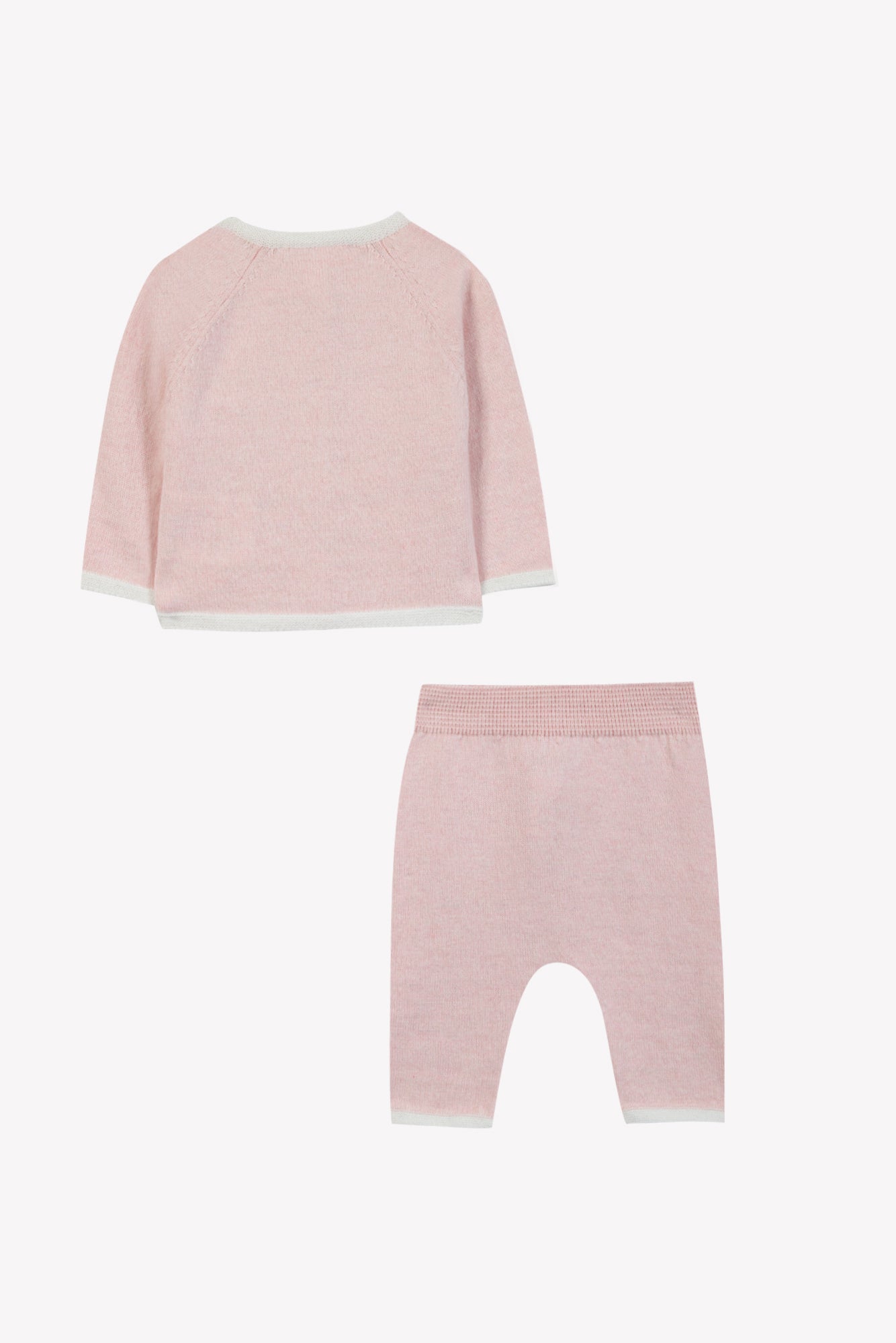 Ensemble long - Rosée coton boutons