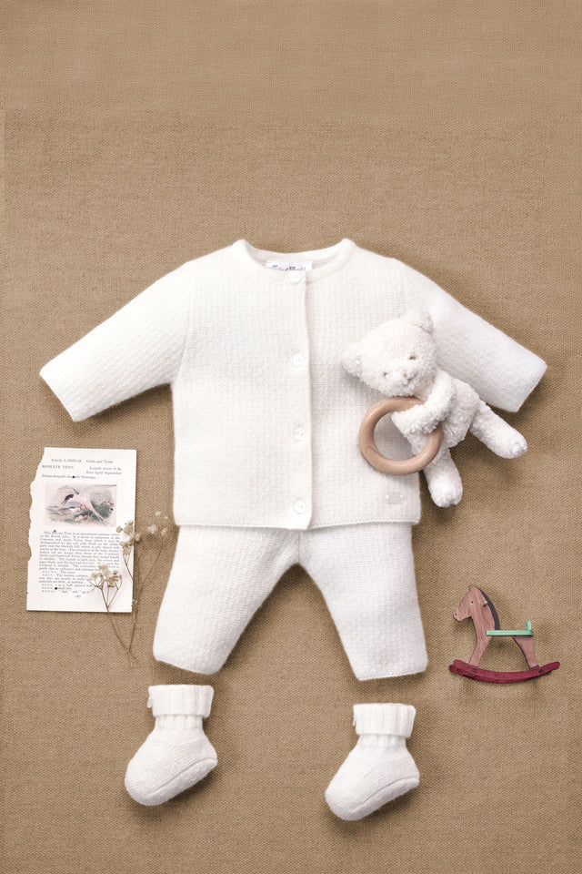 Insiemi Lungo - Madreperla  Cashmere - Image principale