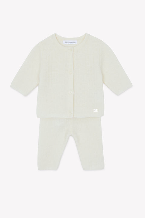Insiemi Lungo - Madreperla  Cashmere - Image principale