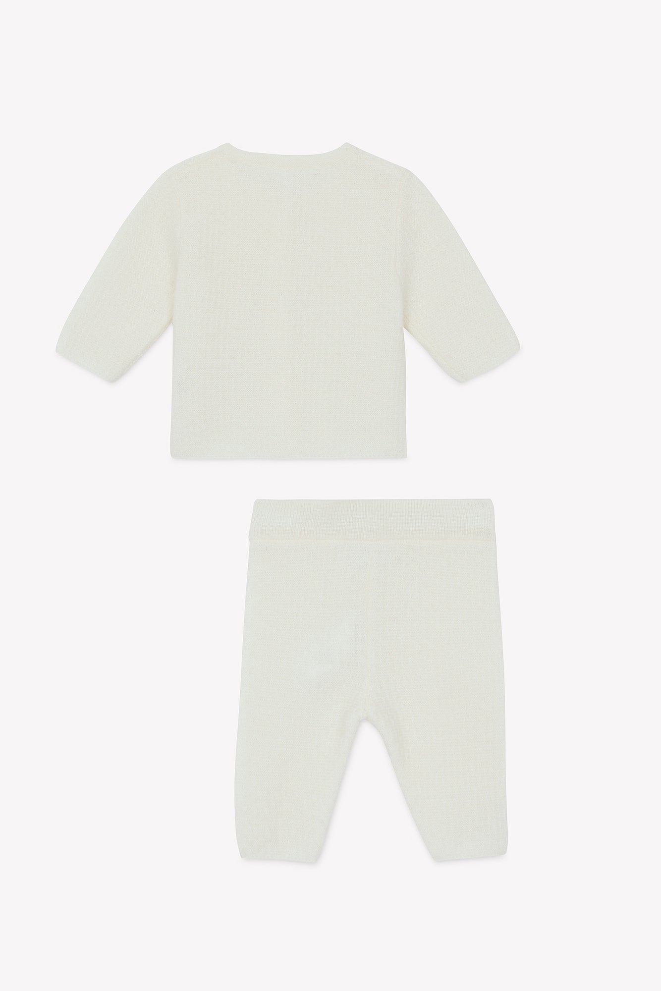 Ensemble long - Ecru cachemire
