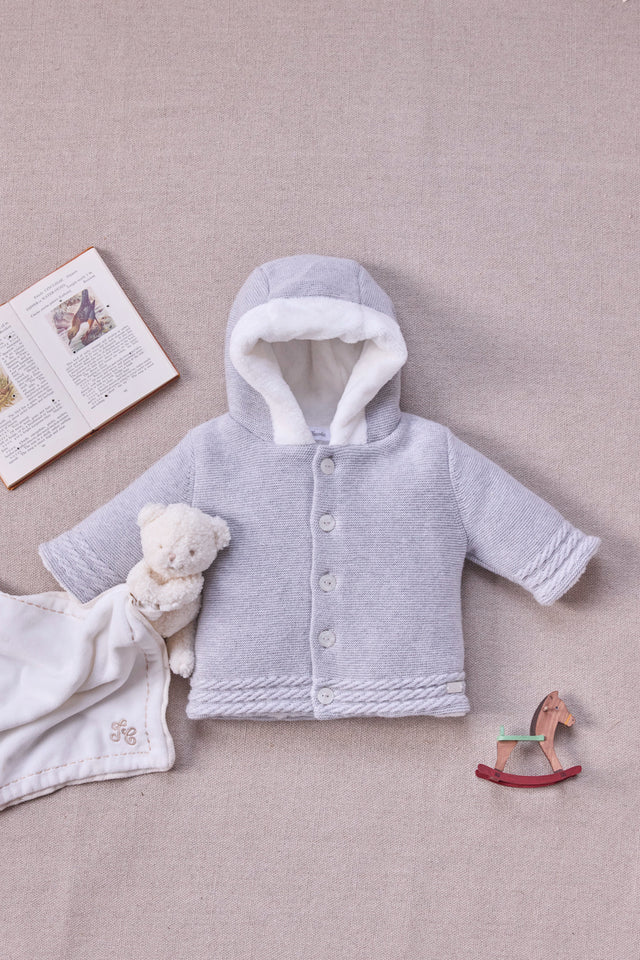 Cappotto - Grigio erica intrecciata - Image principale