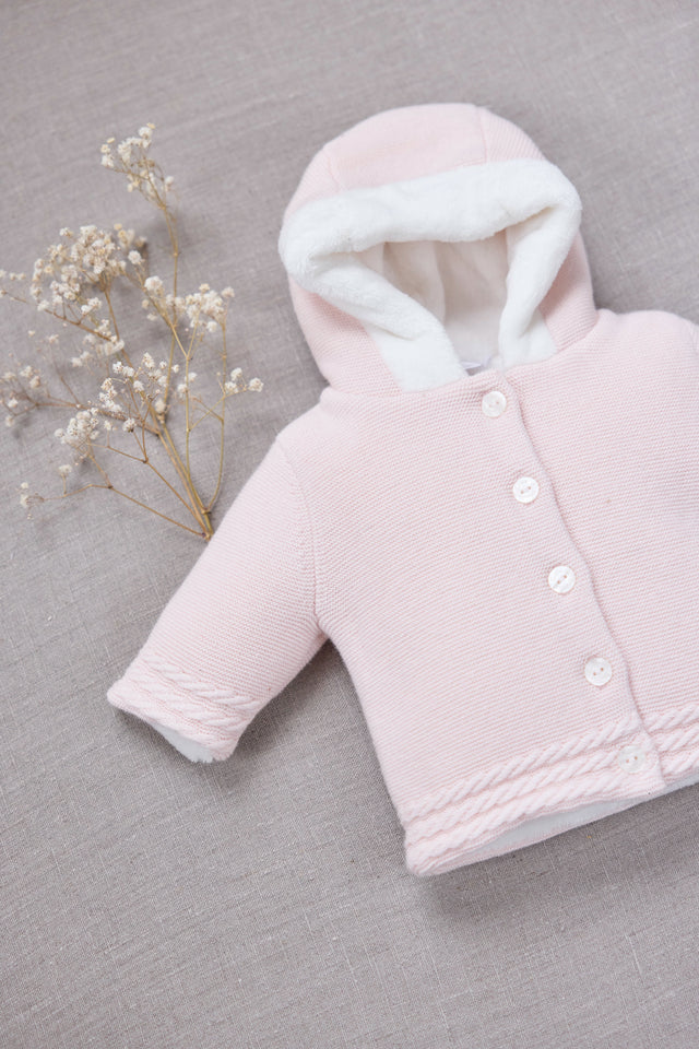 Coat - Pink braided - Image principale