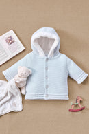 Manteau - Bleu ciel tressé