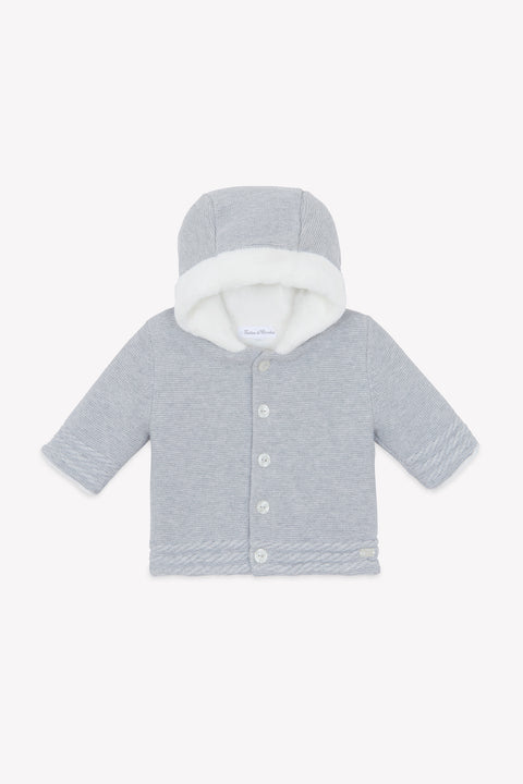 Cappotto - Grigio erica intrecciata - Image principale