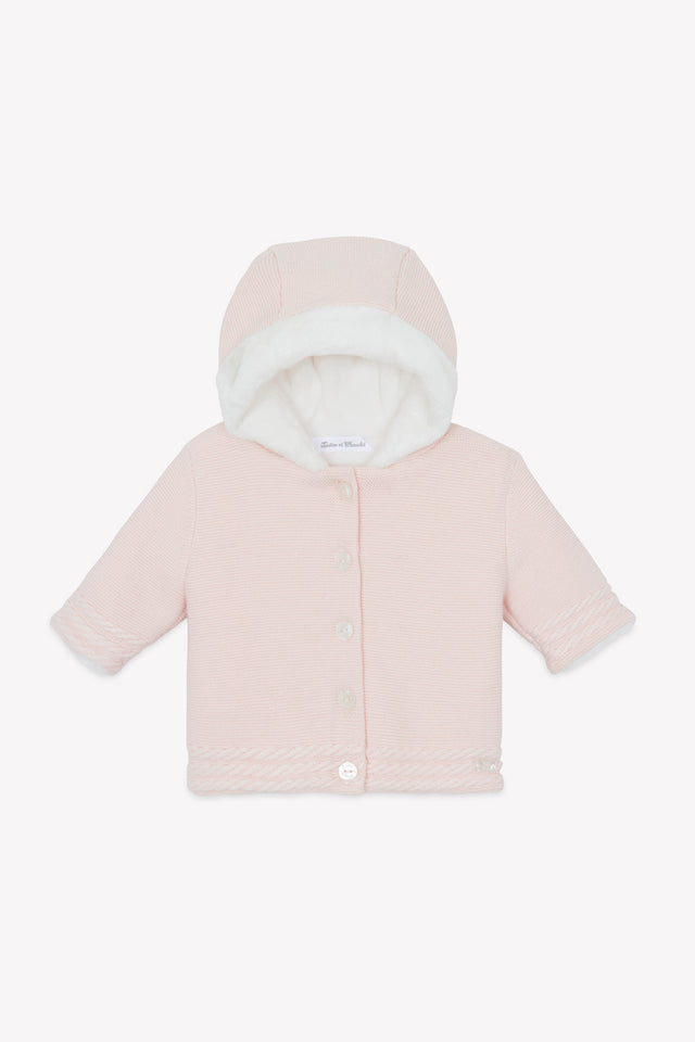 Manteau - Rose tressé - Image principale