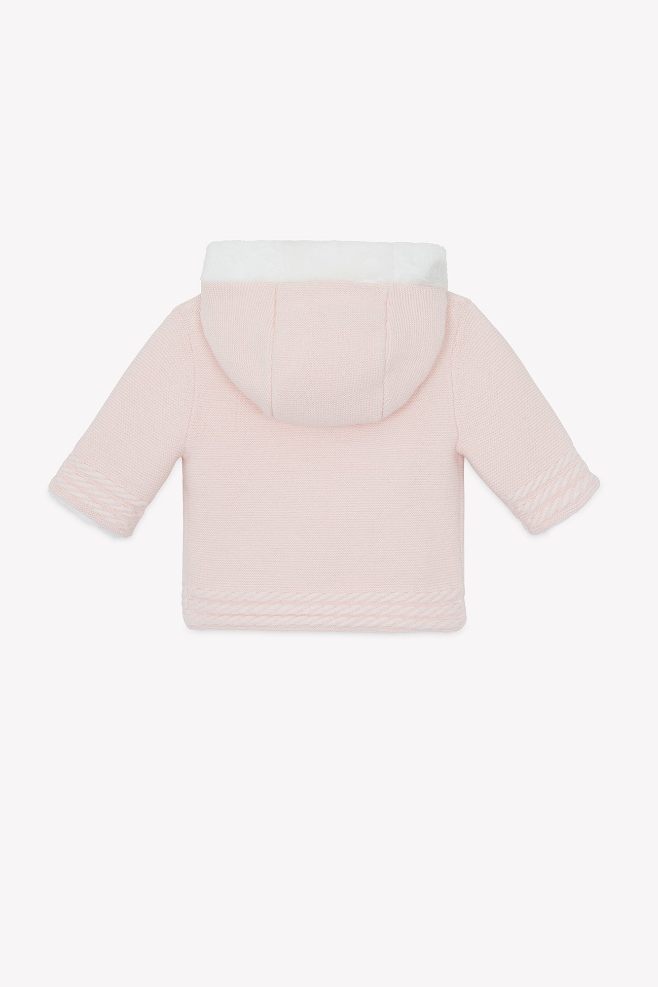 Manteau - Rose tressé