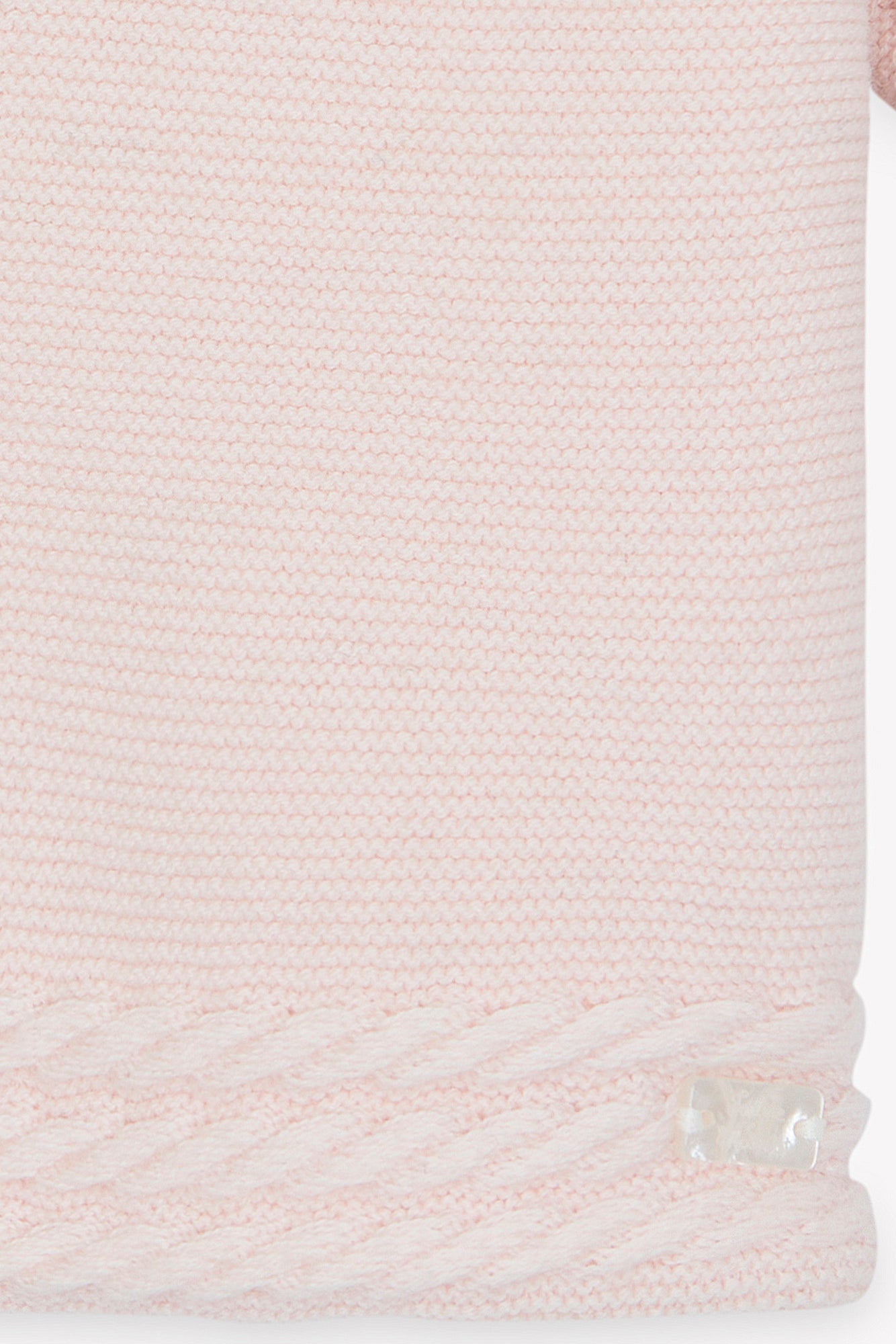 Manteau - Rose tressé