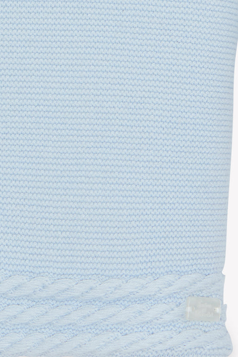 Manteau - Bleu ciel tressé - Image principale