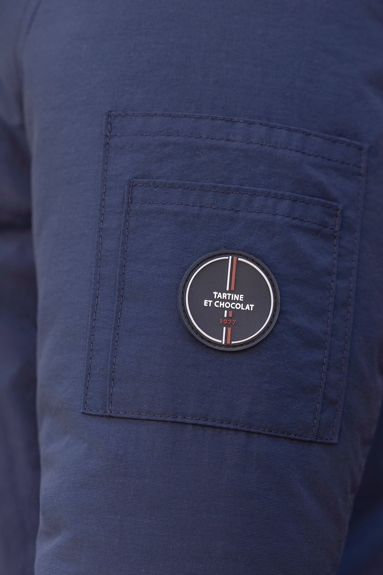 Parka - Marine réversible capuche
