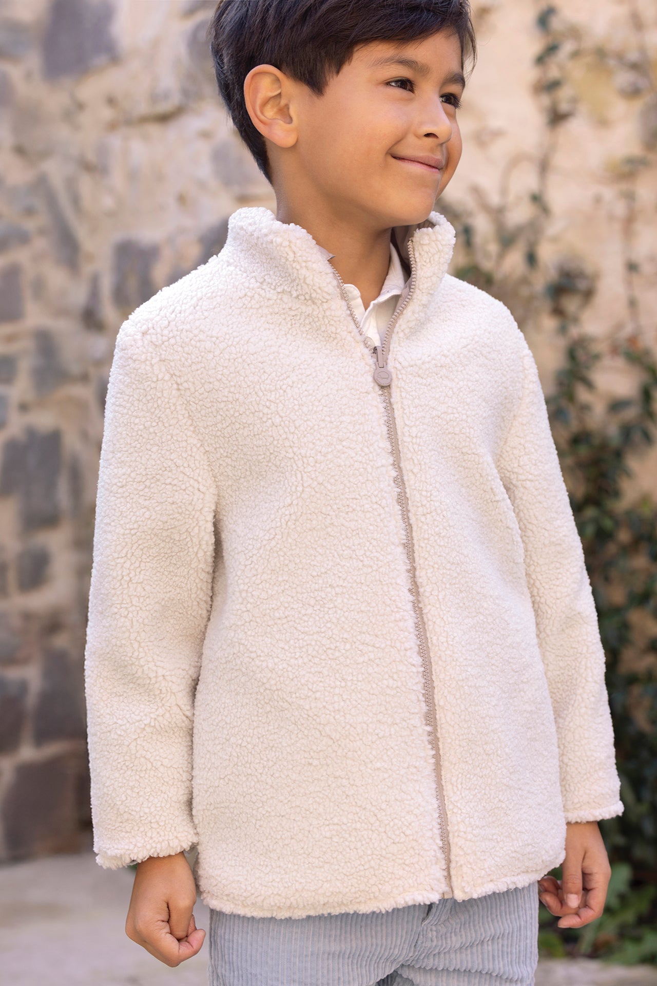 Parka - Moka réversible capuche