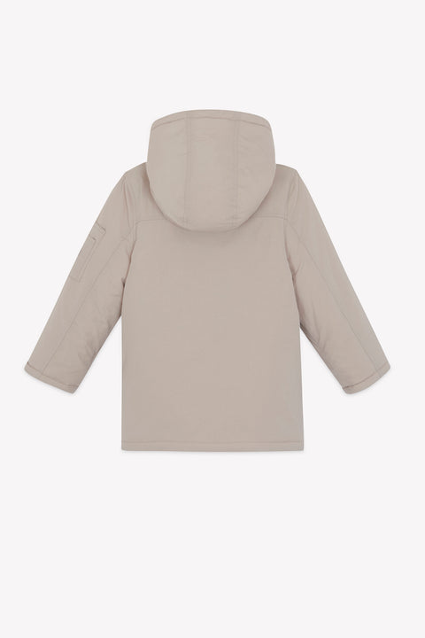 Parka - Moka reversible capuche - Image principale