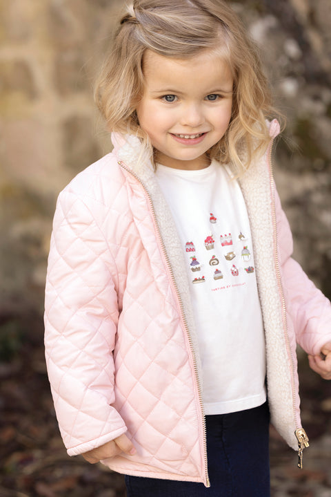 Cappotto -Arrossire Reversibile Cappuccio - Image principale
