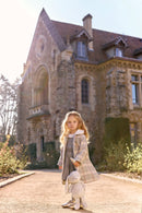 Manteau - Beige moyen laine carreaux