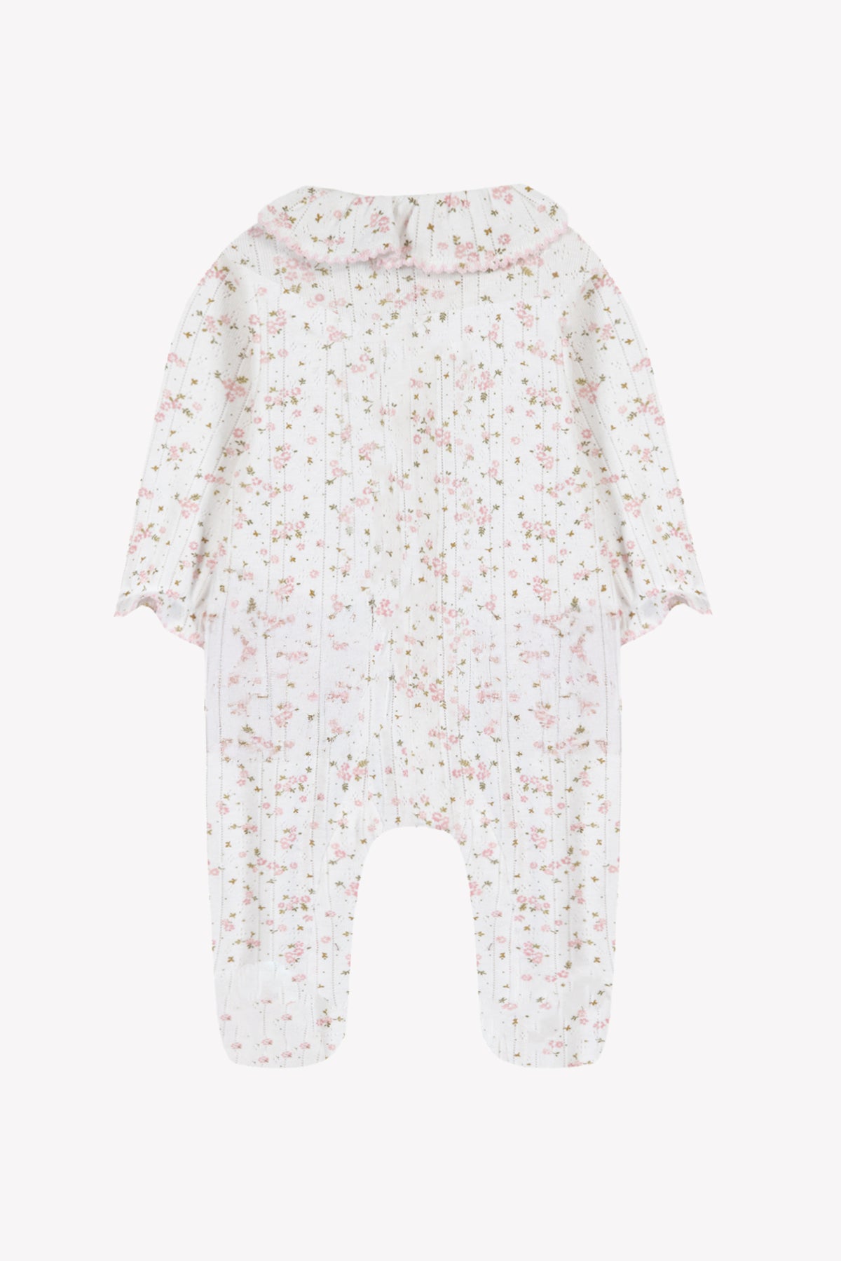 Pijama - Marfil algodon Estampado florido