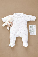 Pyjama - Ecru coton motif écureuil