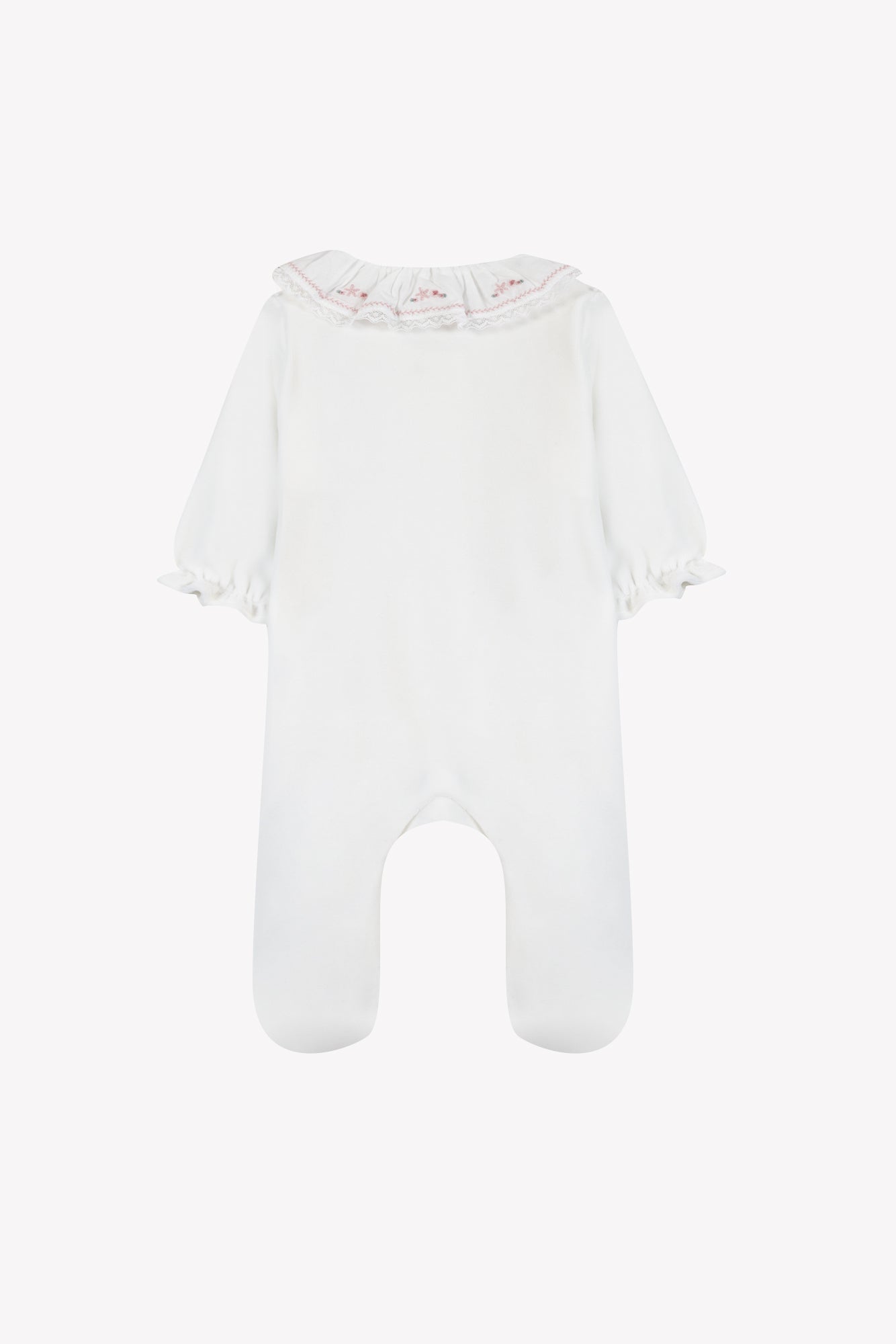 Pyjama - Ecru velours écusson TC